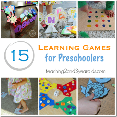 15 Preschool Learning Game