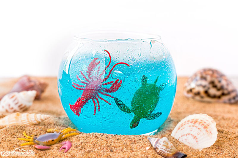 The coolest DIY for kids, Make your own sea creatures, Better than slime!