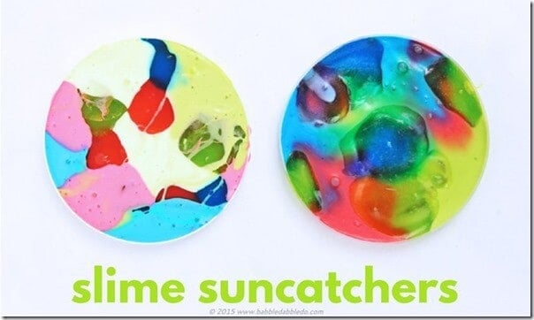 Slime Suncatcher Kids Activity