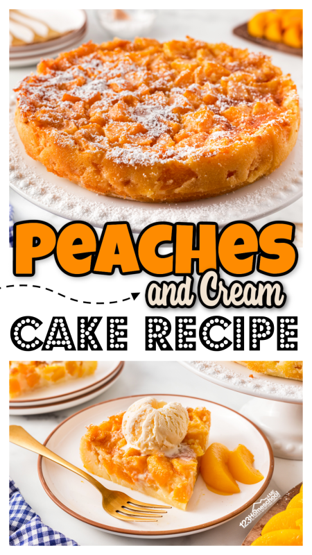 Summer's in full swing, and it's time to make the most of those juicy, fresh peaches! Dive into this mouthwatering Peaches and Cream Cake – it's a summer dessert that lets those fabulous peaches shine! With more peaches than cake, every bite is bursting with sweet, summery goodness.
