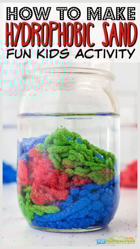WOW! Aqua Magic Sand Recipe - How to Make Hydrophobic Sand