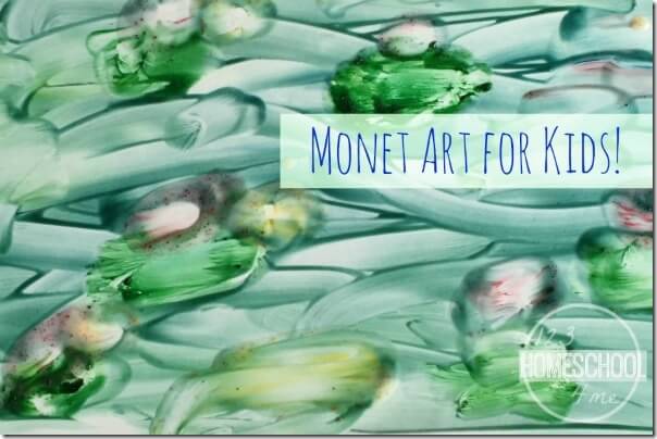 monet art project for kids monet art project for kids