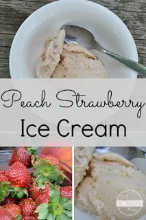 Peach Strawberry Ice Cream Recipe - Yummy! The perfect summer recipe for families; kids are going to love this recipe! Peach Strawberry Ice Cream Recipe - Yummy! The perfect summer recipe for families; kids are going to love this recipe!