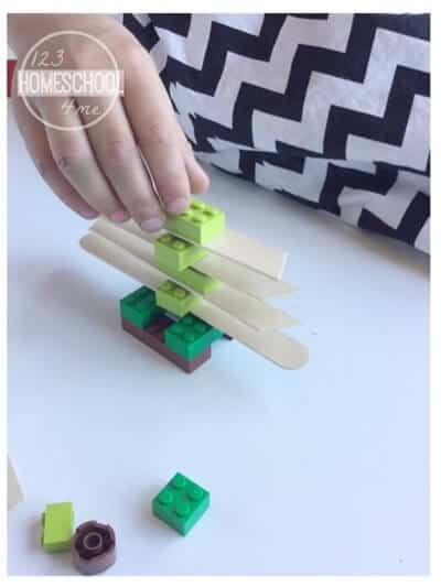 Christmas Stem Activities Building A Christmas Tree With Lego