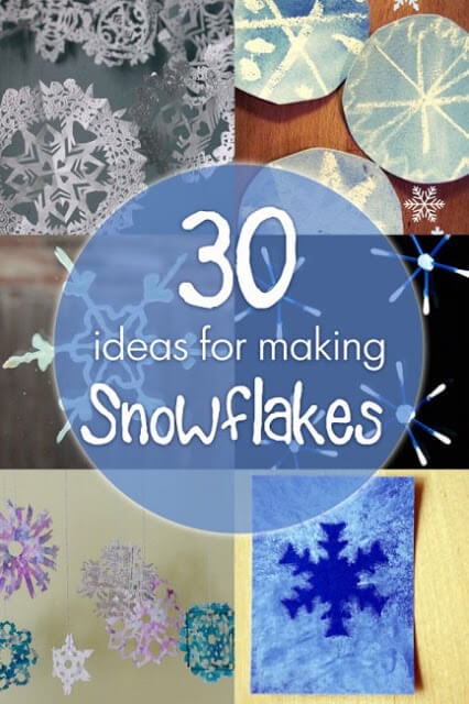 30 beautiful, fun, and creative snowflake crafts for kids! SO MANY great ideas for winter (preschool, kindergarten, kids activities, winter activities) 30 beautiful, fun, and creative snowflake crafts for kids! SO MANY great ideas for winter (preschool, kindergarten, kids activities, winter activities)