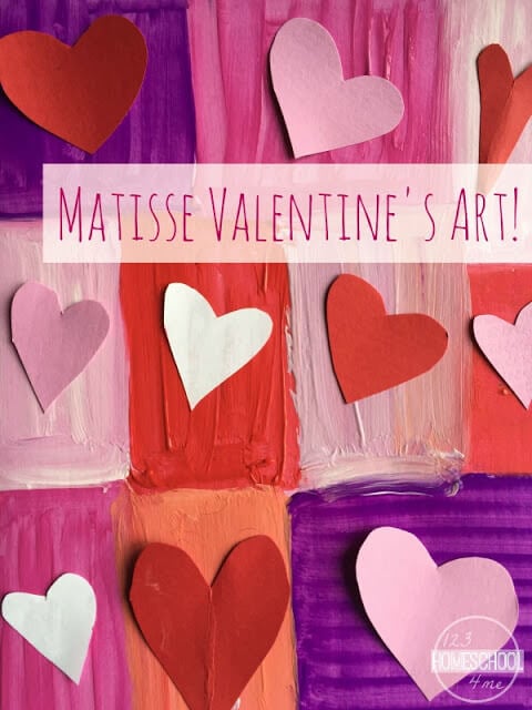 valentine art projects