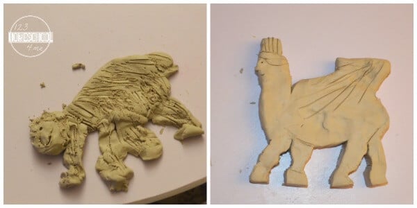 Lamassu from Ancient Mesopotamia mythology