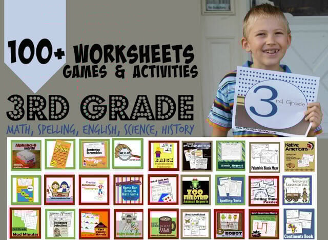 FREE 3rd Grade Worksheets