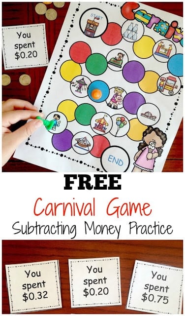 carnival subtracting money games