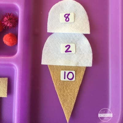 summer learning about number bonds summer learning about number bonds