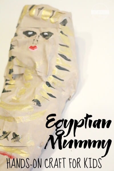 Egyptian Mummy Craft for kids Egyptian Mummy Craft for kids