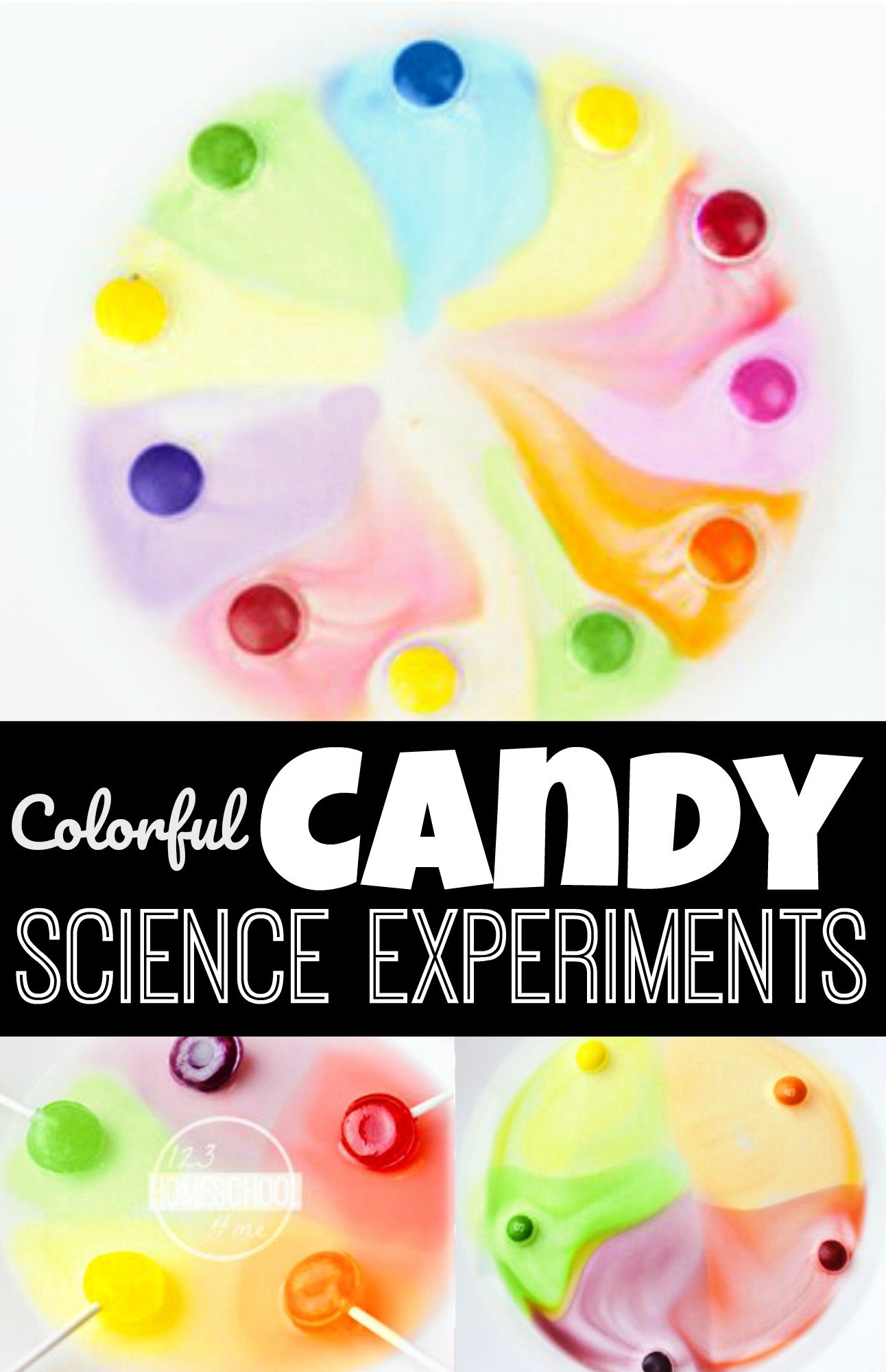 Colorful Candy Science Experiments