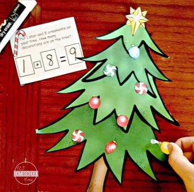Matemáticas de Navidad