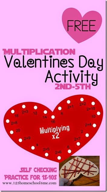 Printable Valentine S Day Multiplication And Fractions Worksheets Woo Jr Kids Activities