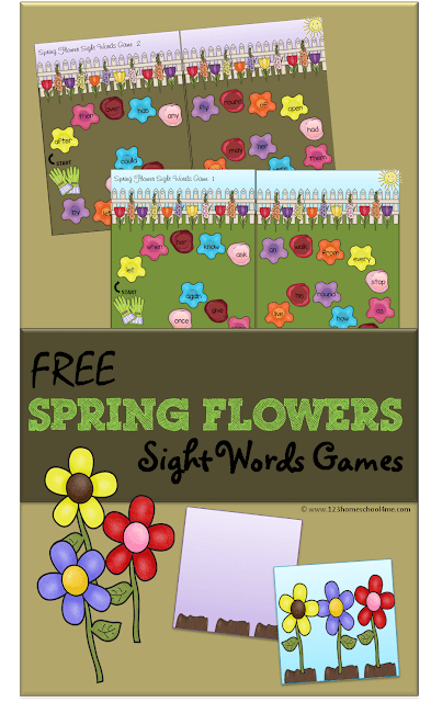 spring-flower-sight-words