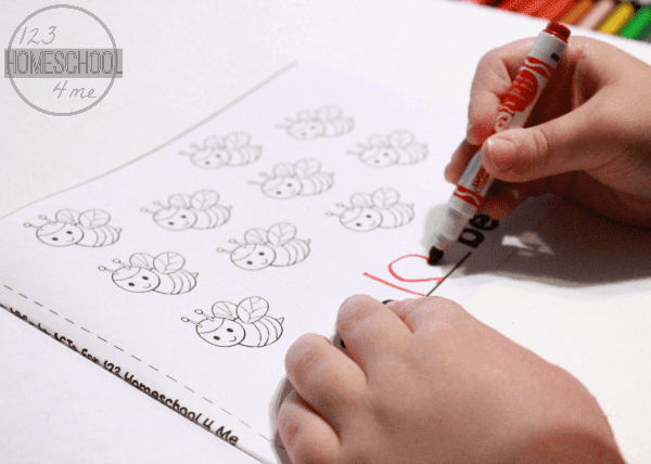 Preschool Bugs Counting Math Practice Preschool Bugs Counting Math Practice