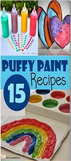 puffy paint recipes puffy paint recipes