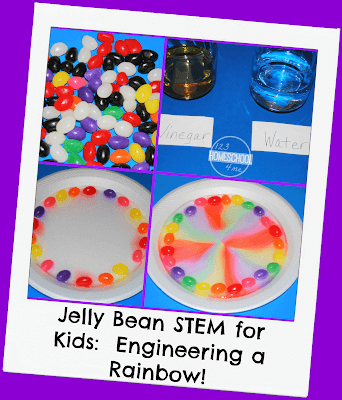 Jelly Bean STEM for kids: Engineering a rainbow Jelly Bean STEM for kids: Engineering a rainbow