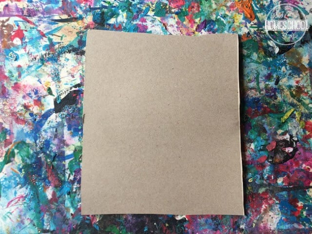 cut cardboard into 8x10 cut cardboard into 8x10