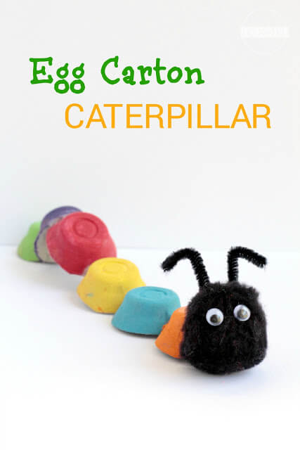 Egg Carton Caterpillar Craft for kids - super cute craft for spring, summer, hungry caterpillar and to use to teach kids about the colors of the rainbow, to put alphabet letters on, and more. ((crafts for kids, kids activities, toddler, preschool, prek, kindergarten) Egg Carton Caterpillar Craft for kids - super cute craft for spring, summer, hungry caterpillar and to use to teach kids about the colors of the rainbow, to put alphabet letters on, and more. ((crafts for kids, kids activities, toddler, preschool, prek, kindergarten)