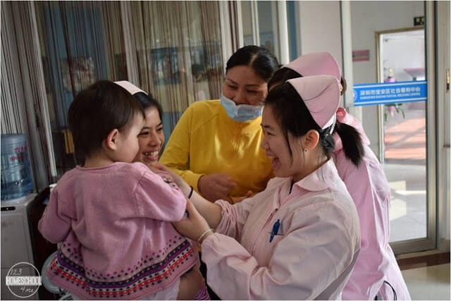 our daughte was very loved in her Chinese orphanage our daughte was very loved in her Chinese orphanage
