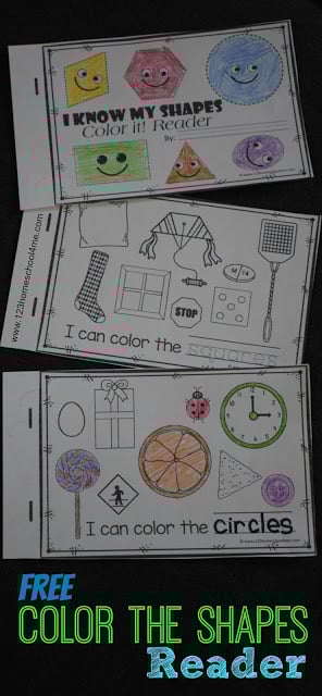FREE Shapes Emergent Reader is such a fun way for preschool, prek, kindergarten, and first grade. NO PREP! FREE Shapes Emergent Reader is such a fun way for preschool, prek, kindergarten, and first grade. NO PREP!
