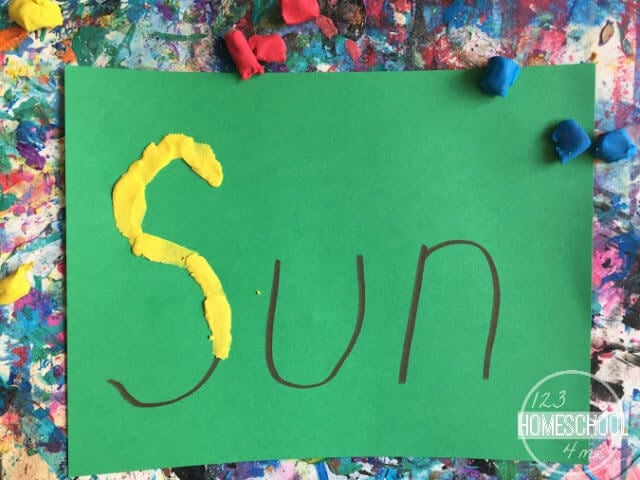 smooth clay over alphabet letters smooth clay over alphabet letters