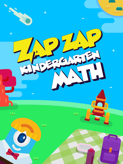 Zap Zap Kindergarten Math is a fun, easy to use math ap for kids to practice math. Perfect for at home, extra practice, library, and on the go families Zap Zap Kindergarten Math is a fun, easy to use math ap for kids to practice math. Perfect for at home, extra practice, library, and on the go families