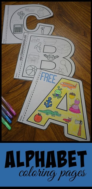 FREE alphabet coloring pages, alphabet posters, alphabet anchor charts, alphabet book for kindergarten FREE alphabet coloring pages, alphabet posters, alphabet anchor charts, alphabet book for kindergarten
