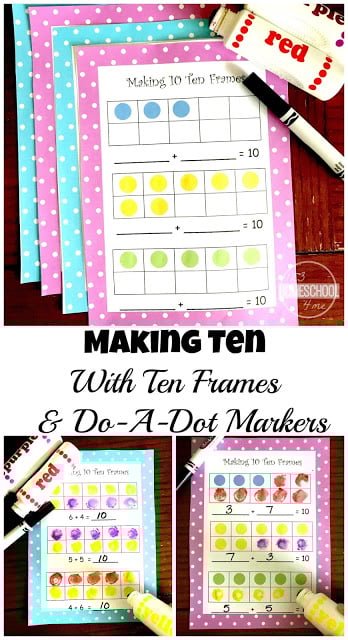 FREE Make 10 Ten Frames - make 10 fun and easy for prek, kindergarten, and first grade kids to grasp with these free printable ten frames worksheets FREE Make 10 Ten Frames - make 10 fun and easy for prek, kindergarten, and first grade kids to grasp with these free printable ten frames worksheets