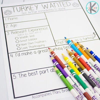 Arthur's Thanksgiving Story Time Writing Prompt Arthur's Thanksgiving Story Time Writing Prompt