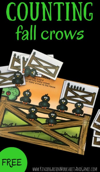 Counting Fall Crows - This free printables for kids education counting activities is a fun way for toddler, preschool, and kindergarten age kids to practice early math with a fun fall theme. Counting Fall Crows - This free printables for kids education counting activities is a fun way for toddler, preschool, and kindergarten age kids to practice early math with a fun fall theme.