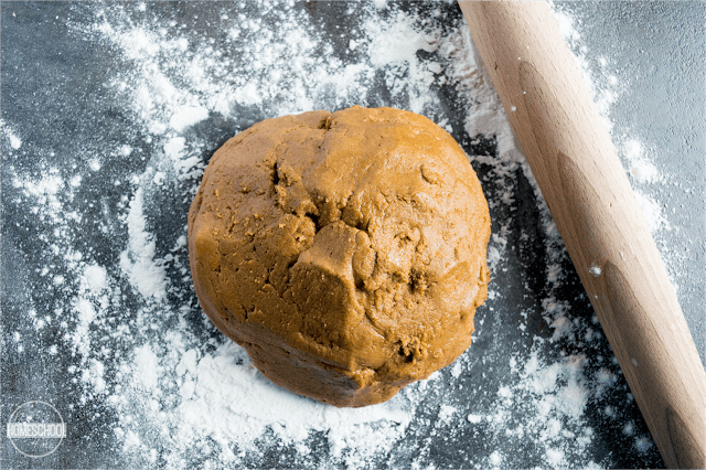 refrigerate the dough 1 hour to make easier to handle. It will be a stiff dough refrigerate the dough 1 hour to make easier to handle. It will be a stiff dough