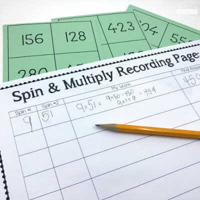 Spin and Multiply Recording Page Spin and Multiply Recording Page