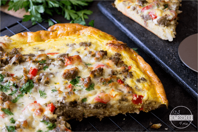 Easy Breakfast Pizza is a family favorite breakfast recipes Easy Breakfast Pizza is a family favorite breakfast recipes