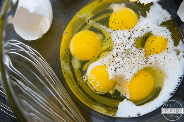scramble 5 eggs and milk scramble 5 eggs and milk