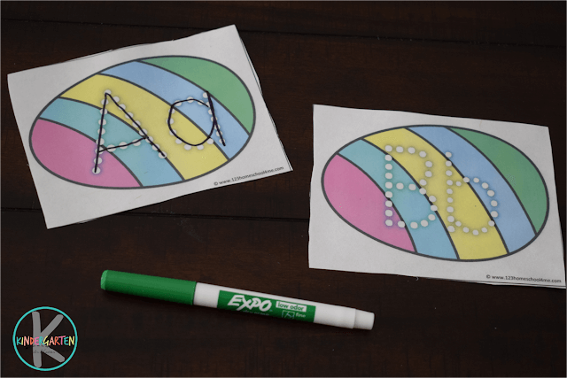Easter alphabet letters Easter alphabet letters