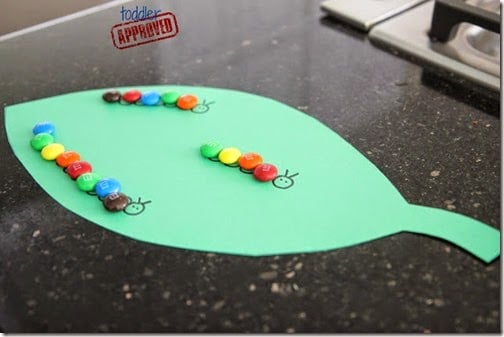 Very Hungry Caterpillar M&M Craft Very Hungry Caterpillar M&M Craft