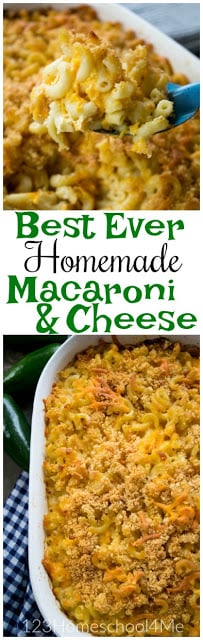 Seriously, this is the BEST EVER Macaroni & Cheese! It is easy to make, no artificial ingredients or preservatives, and most importantly kid tested and approved making it a family favorite Seriously, this is the BEST EVER Macaroni & Cheese! It is easy to make, no artificial ingredients or preservatives, and most importantly kid tested and approved making it a family favorite