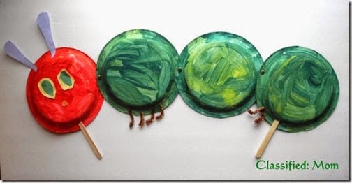 very hungry caterpillar plate craft very hungry caterpillar plate craft