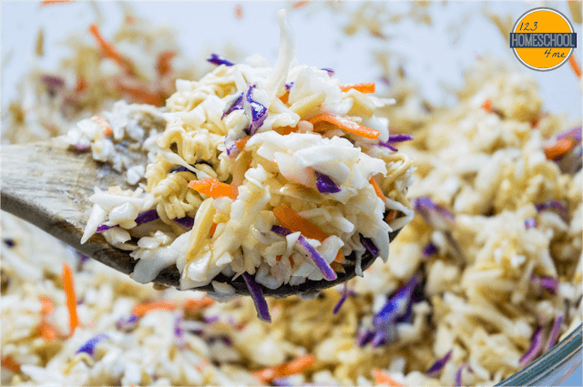 Asian Salad easy delicious Asian Slaw