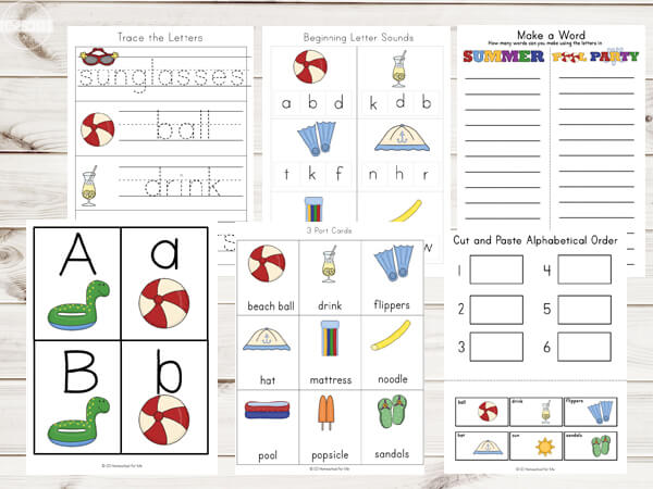 kindergarten-worksheets-for-summer-learning kindergarten-worksheets-for-summer-learning