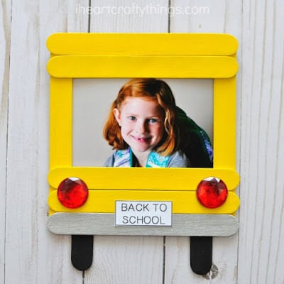 school bus back to school keepsake craft school bus back to school keepsake craft
