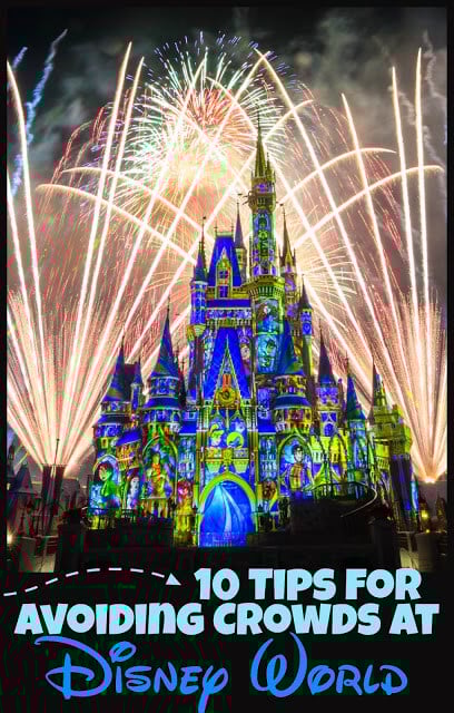 10 Tips for Avoiding Crowds at Disney World - so many great, clever, and easy to try tips to make disney less crowded #disney #disneyworld #disneyvacation #disneyworldvacation #disneyworldtips #familyvacation tips-for-avoiding-crowds-at-disney-world