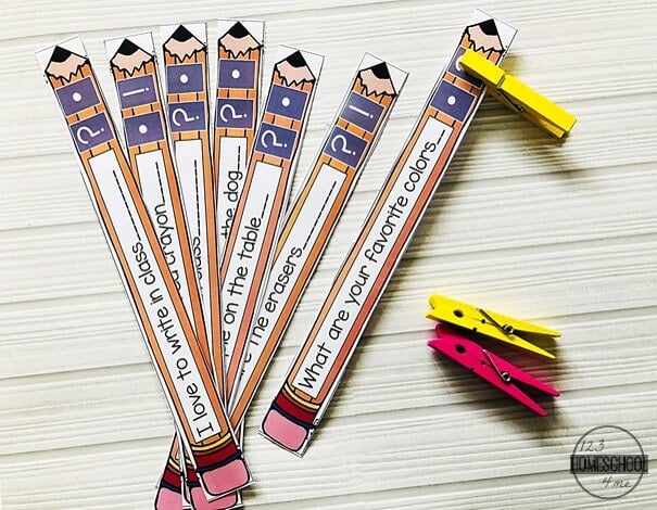 ending-punctuation-kindergarten-first-grade-literacy-activity ending-punctuation-kindergarten-first-grade-literacy-activity