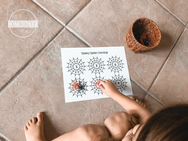 counting-math-game-spooky-spider-number-recognition-skills-preschool counting-math-game-spooky-spider-number-recognition-skills-preschool