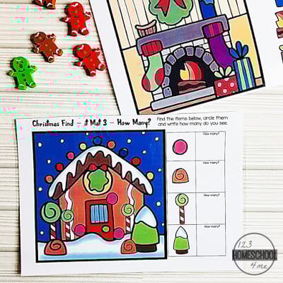 Christmas Hide and Seek Mats Christmas Hide and Seek Mats