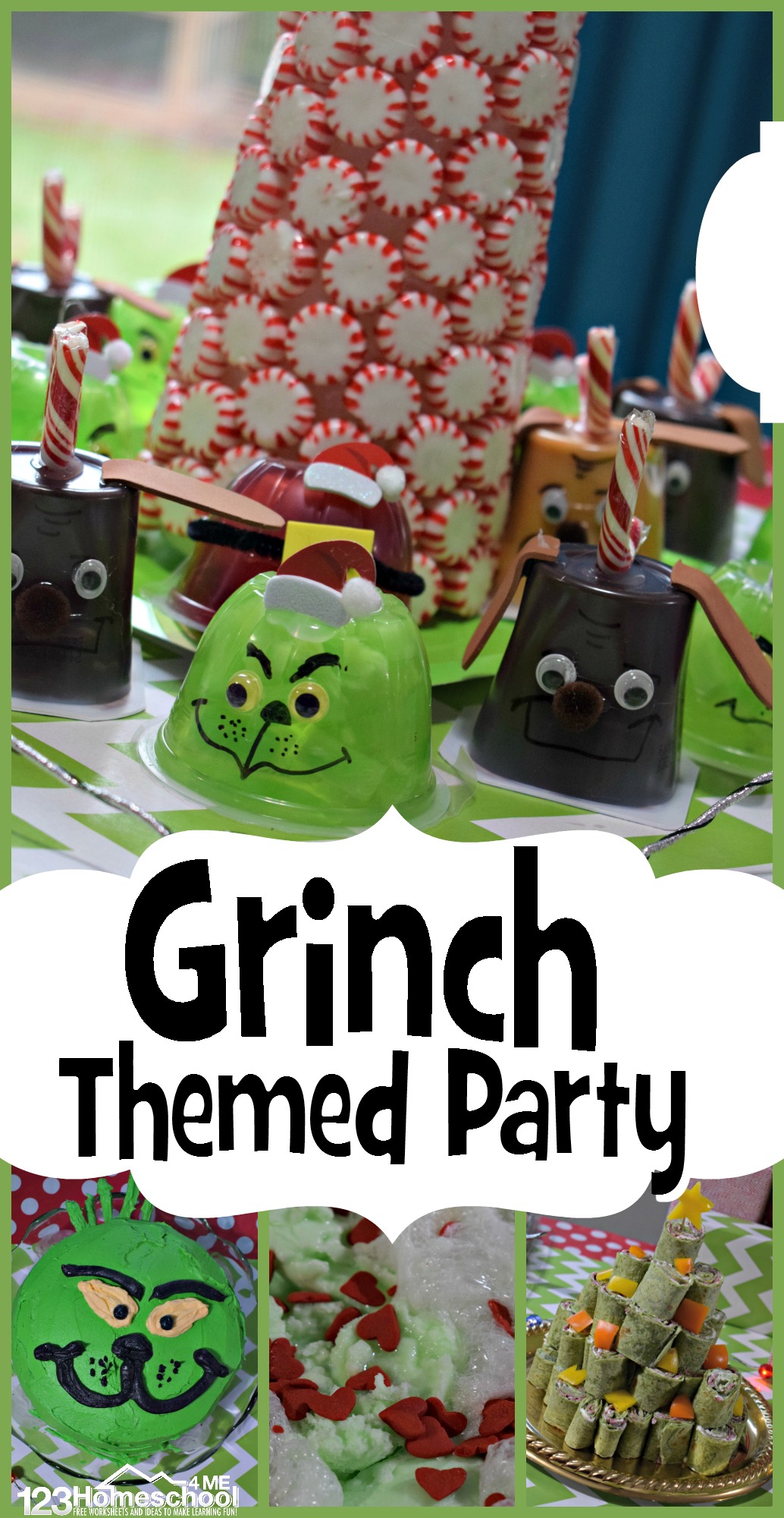 Super CUTE Grinch Themed Party Super CUTE Grinch Themed Party