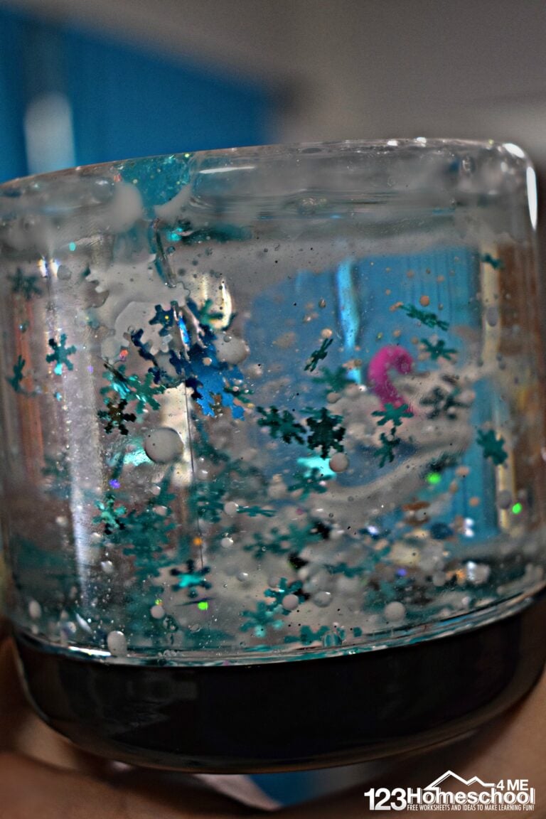 ⛄ DIY Snow Globe EASY Snow Globe Craft for Kids
