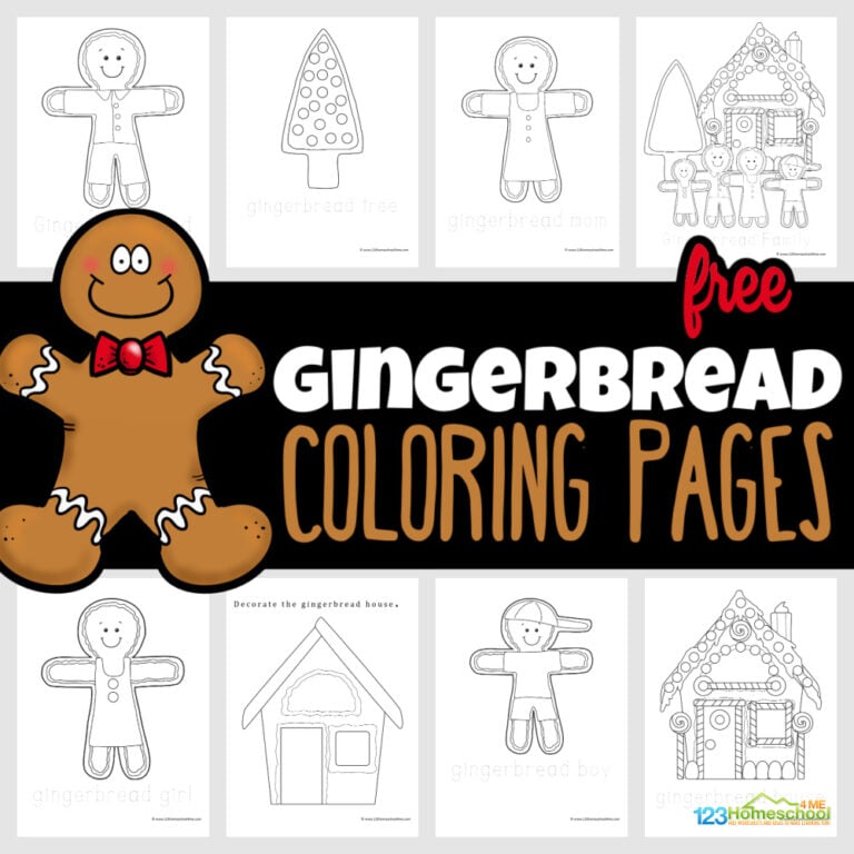 Celebrate the holiday season with our free gingerbread coloring page pack, perfect for kids of all ages to enjoy decorating gingerbread houses and characters—just download and print to get started!